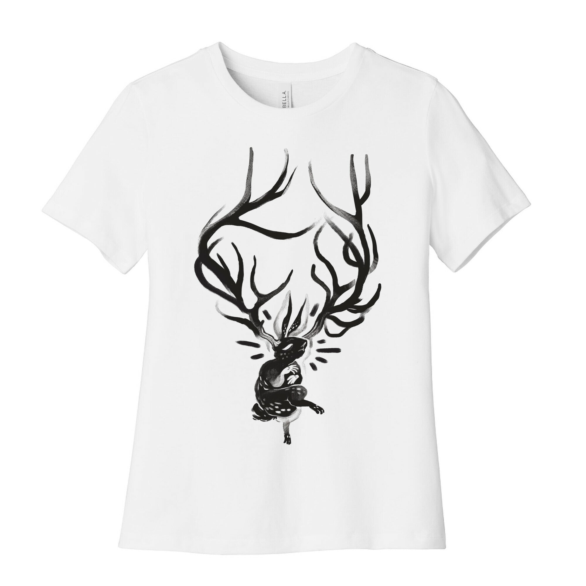 A Jackalope's Lullaby Women's Cotton Tee
